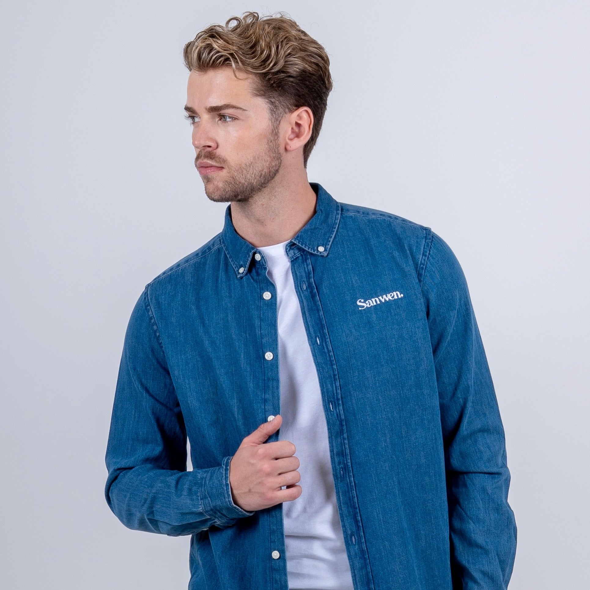 The District Denim Shirt