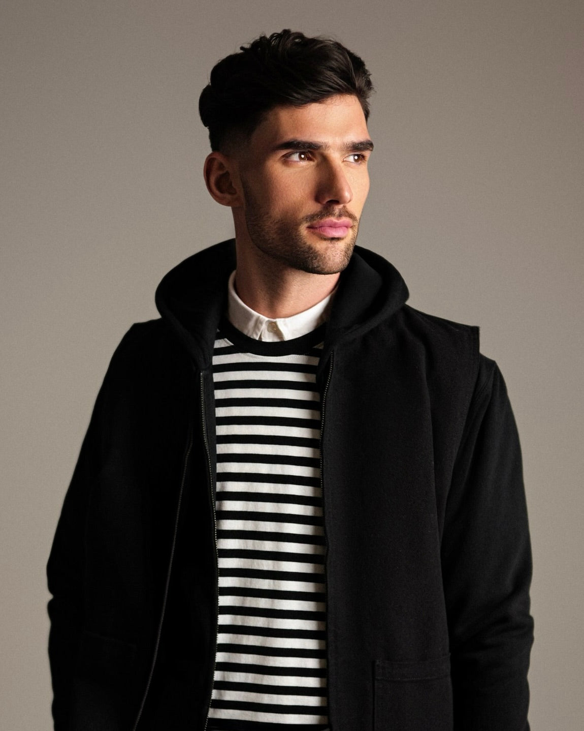 City Pulse Stripe T-Shirt-2