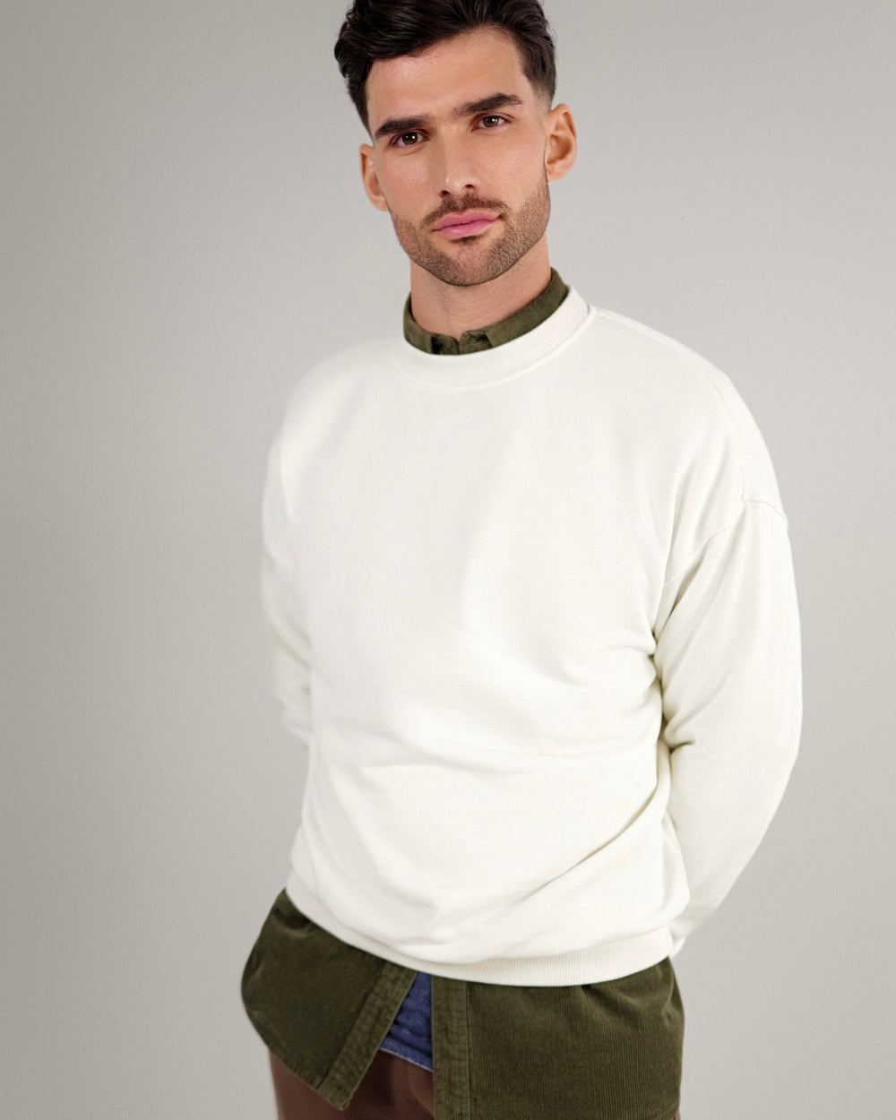 Cotton Terry Crew