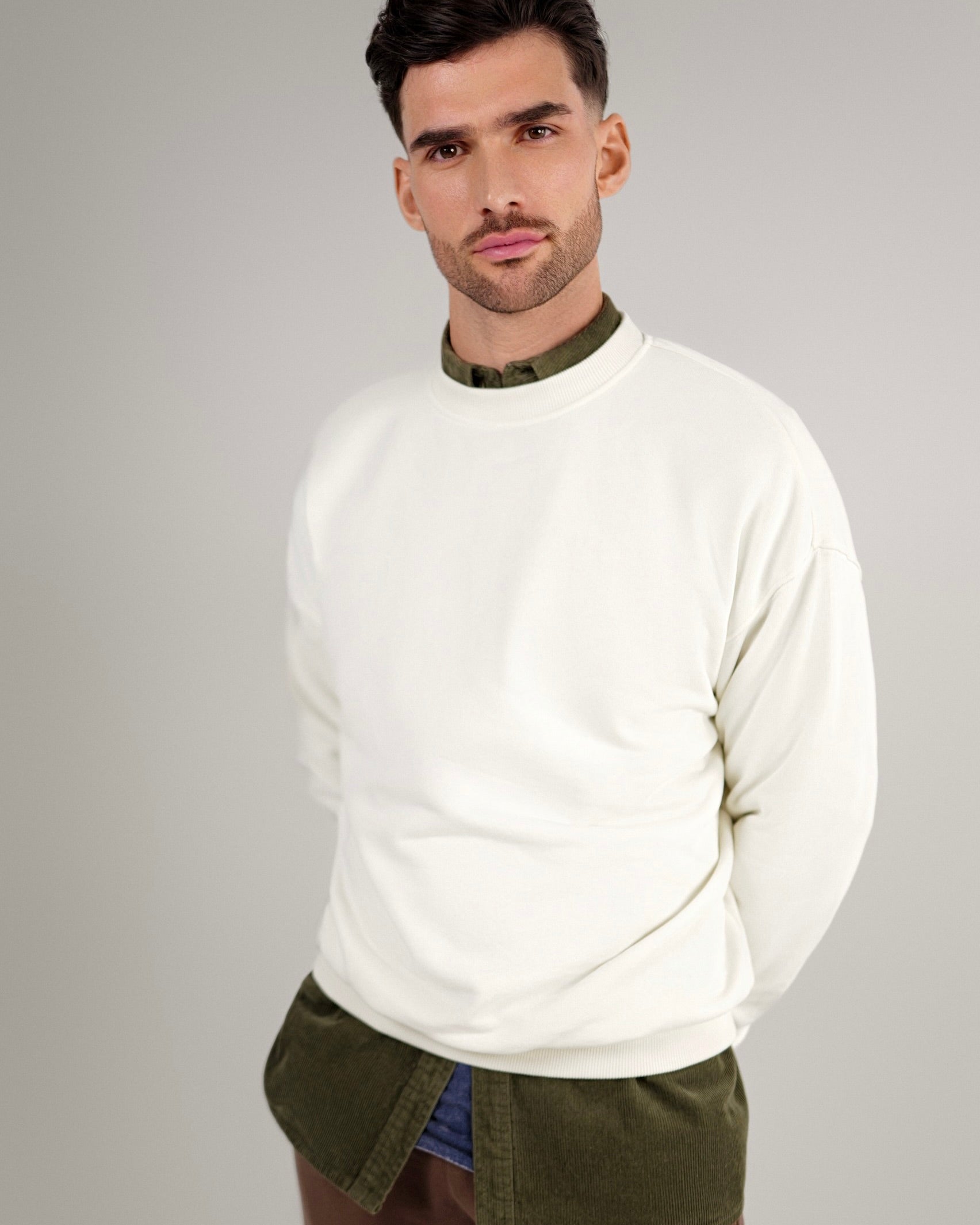 Cotton Terry Crew