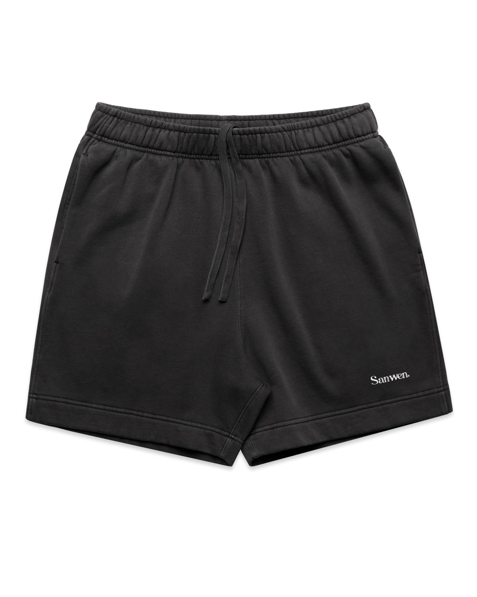 Essential Faded Relax Track Shorts-4
