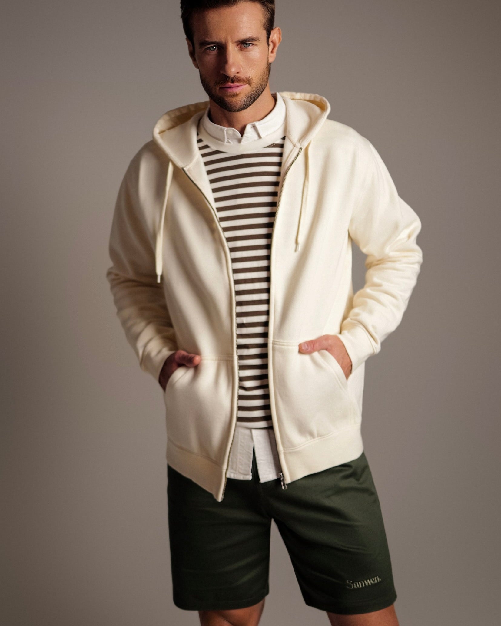 Urban Twill Minimalist Shorts