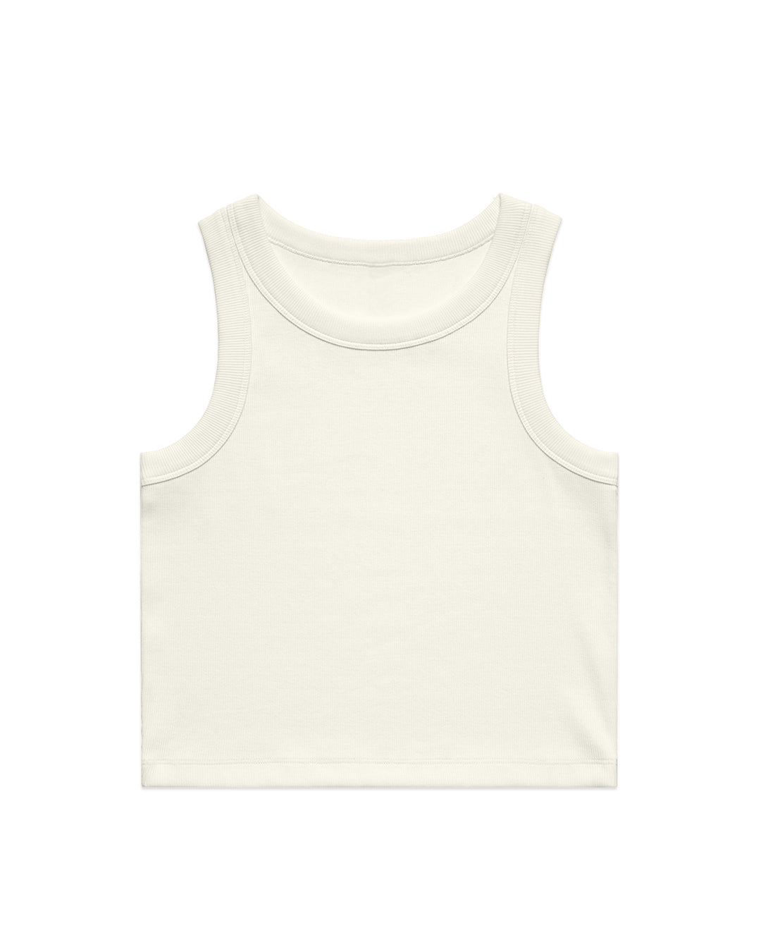 Organic Rib Crop Top-5