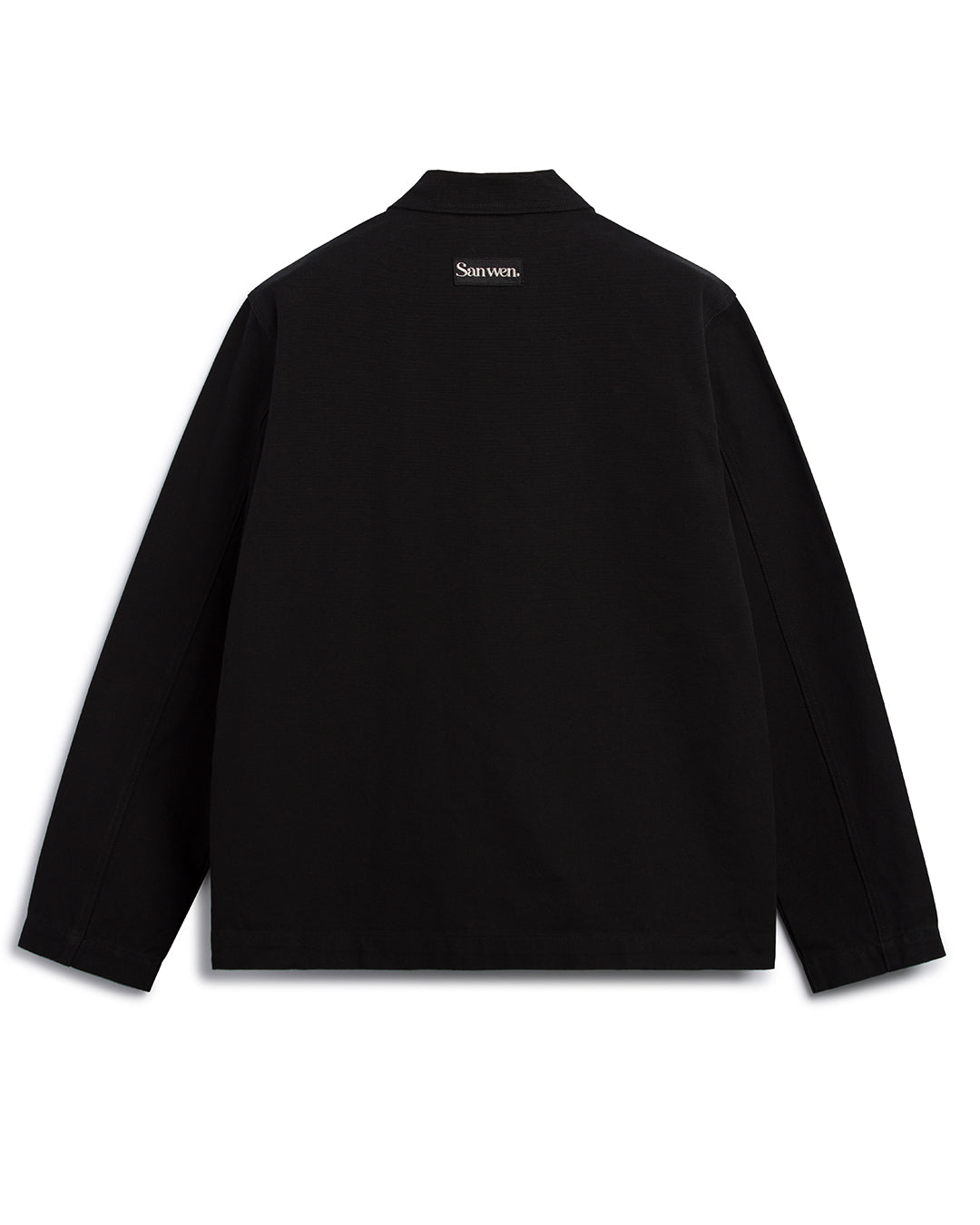 Fānbù Men's Heavyweight Shirt Jacket | Cotton Canvas Overshirt-4