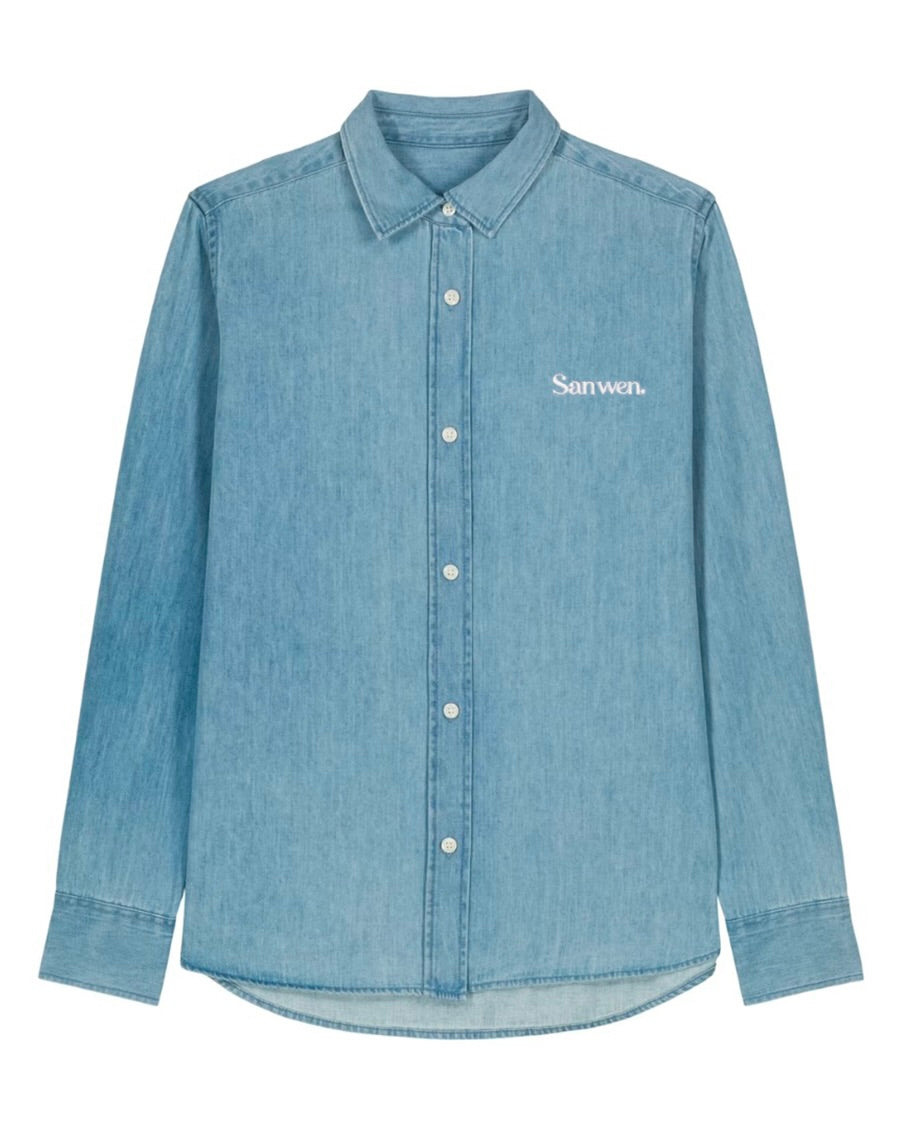 The Denim Utility Shirt-5