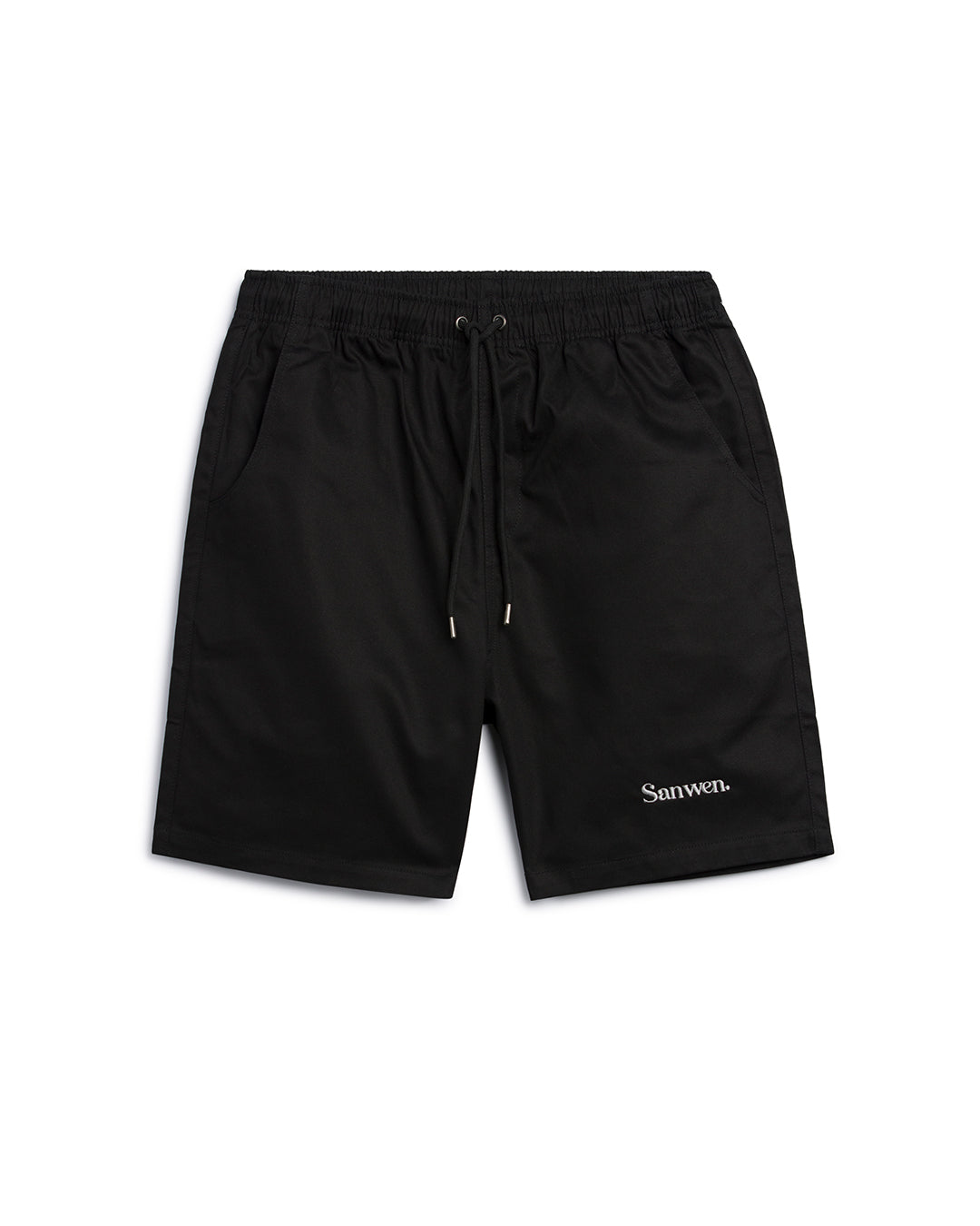 Urban Twill Minimalist Shorts-4