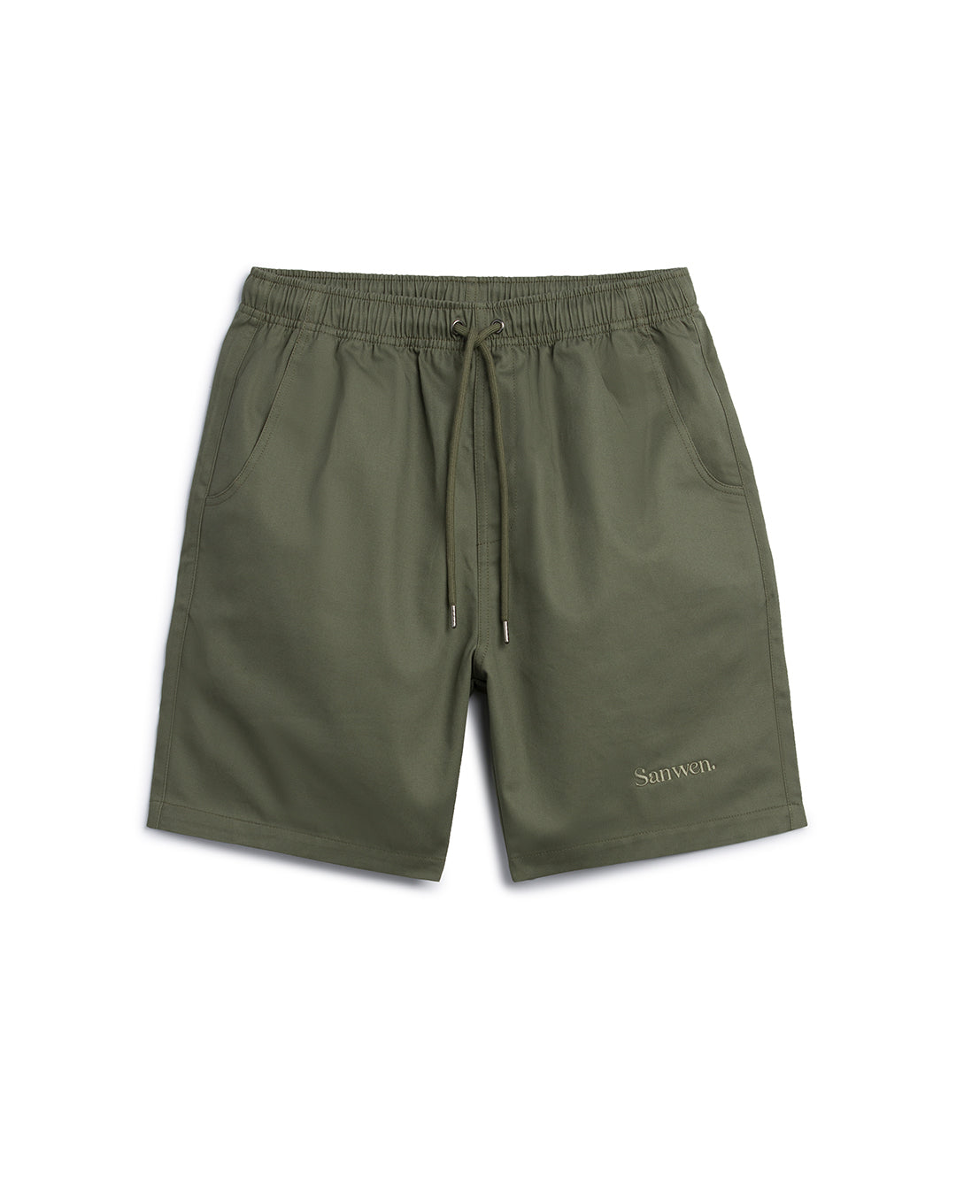Urban Twill Minimalist Shorts-3