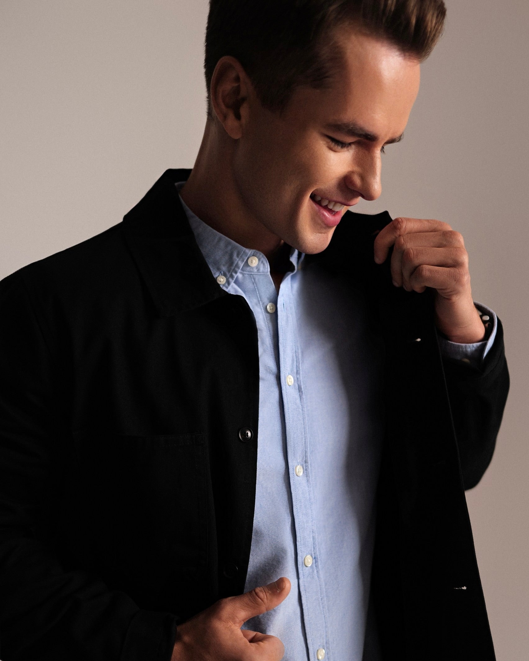 Essentials Organic Ring-Spun Oxford Shirt