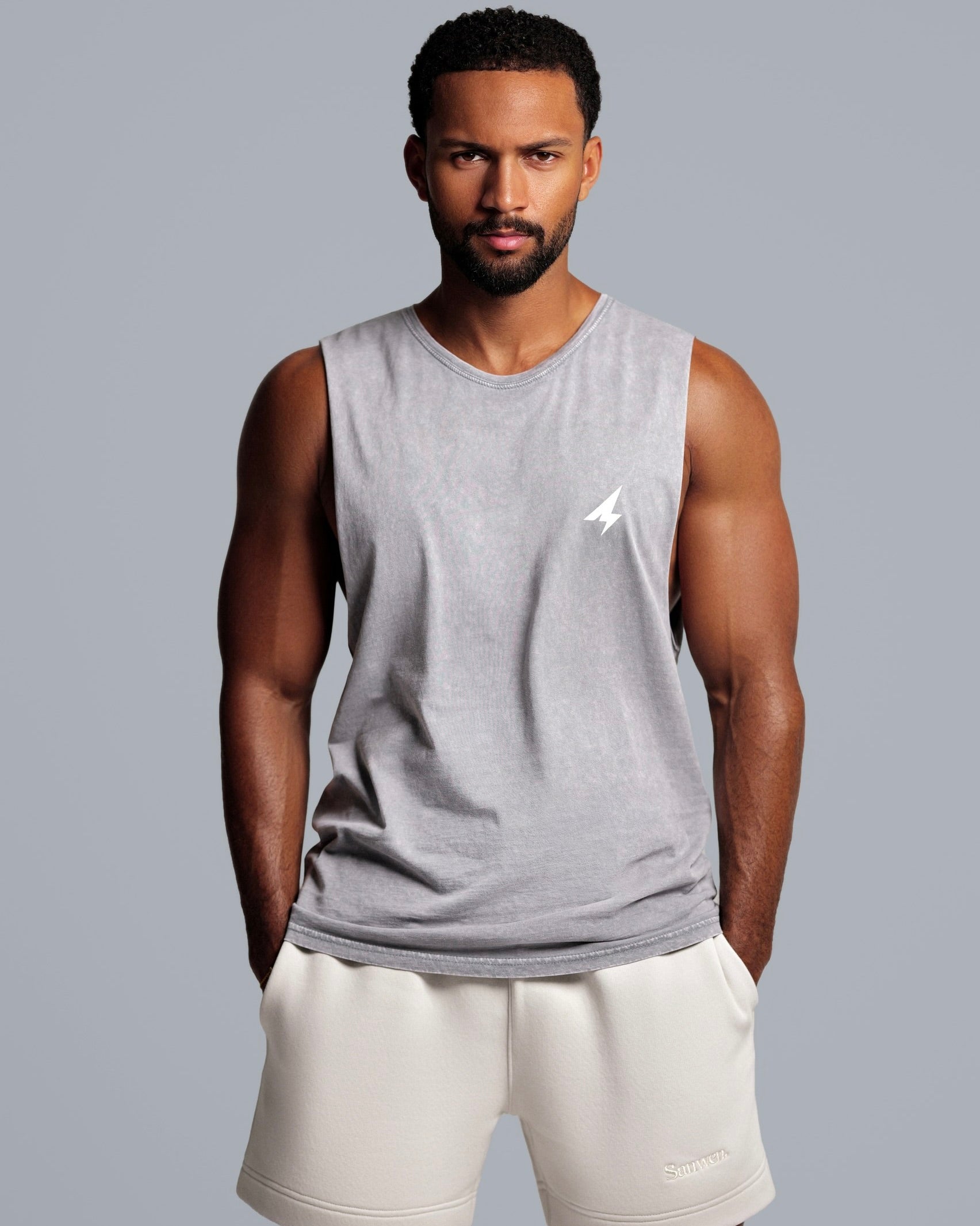 Neukgeun Stone Wash Tank Tee-3